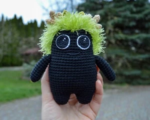 Rot in Kena, Kena Bridge of Spirits, Rot Plush, Crochet Rot, Black Rot - Picture 1 of 10
