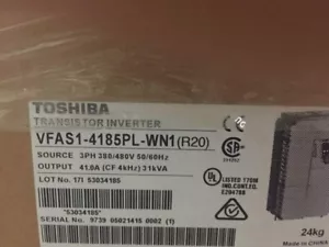 VFAS1-4185PL-WN1 New Sealed TOSHIBA TRANSISTOR INVERTER VFAS1-4185PL-WN1 - Picture 1 of 4