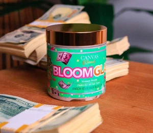 Canvass Beauty MOISTURE MOOLAH BLOOM GLASS 8 oz - Foto 1 di 1