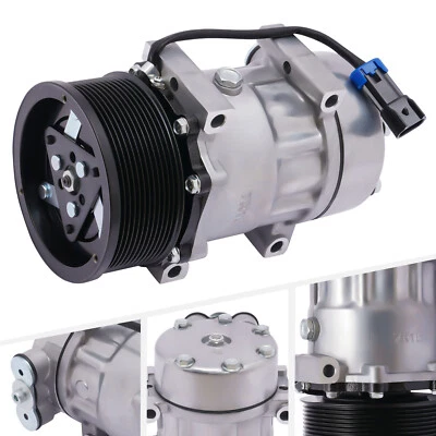 Fits For 2008 2009 2010 Peterbilt 388 AC Compressor F696003151 F69-6003-151 - Изображение 1 из 4