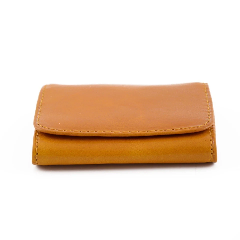 Men's Leather Coin Purse - Leo Jaune - Image 1 of 1