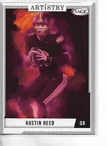 Carta bordo argento 2024 SAGE Artistry Austin Reed #22 - Foto 1 di 1