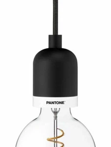 PANTONE DENEB Pendant Drop Cap Lamp 10 ft E26 BLACK s - Picture 1 of 5