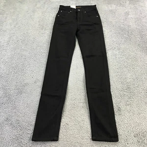 Nudie Jeans Womens 28X32 Hightop Tilde Black Organic Cotton Stretch 112809 - Picture 1 of 12