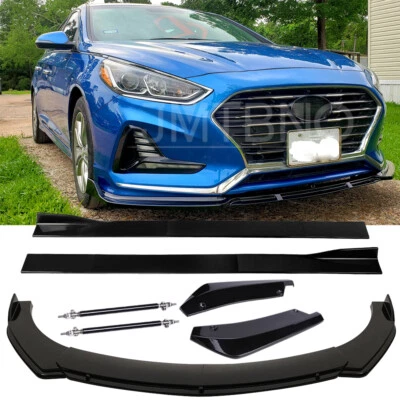 For Hyundai Sonata Front Bumper Spoiler Body Kit / Side Skirt / Rear Lip / Rods — 第 1/4 张图片