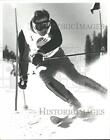 1983 Press Photo Geoffrey Lewis American Actor Skier - RRQ40899