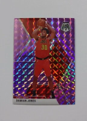 2019-20 Panini Mosaic  /49 MOSAIC PURPLE PRIZM – #34 Damian Jones  /49  SP - Image 1 of 2