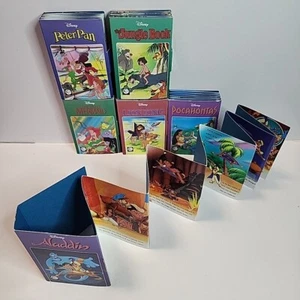 6 x Disney Cinema Series Foldable Fold Out Books Reed For Kids - Picture 1 of 14