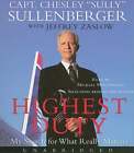 Highest Duty: My Search for What Really Matters par Sullenberger : livre audio d'occasion
