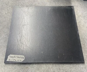 1/2" Dicke SCHWARZE STEUERBORD FLACHE PLATTE LAGER 0,500" x 21,5625" x 22,3125" - Bild 1 von 1