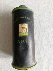 Talco alla lavanda Arys 1930 barattolo nero borotalco polvere vintage collezione - Foto 1 di 2