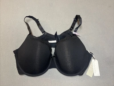 Sutiã feminino Ambrielle tamanho 44D preto com aro levemente forrado balconette - Imagem 1 de 4