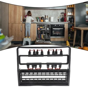 Space Saving Dishwasher Glass Basket for AEG A9SZGB01 Holds 8 Glasses Gray - Picture 1 of 24