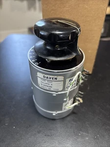 NOS Vintage Daven Type 3207 Balanced Attenuator 600Ω Network – Pro Audio Gear - Picture 1 of 9