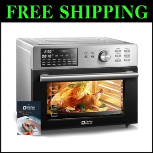 21-in-1 Extra Large Silver Air Fryer Oven with Rapid Cooking & Precise Control - Picture 1 of 10