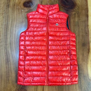 Burton Jacket Mens M Vest Down Puffer Coat Lightweight packable full zip W24 - Picture 1 of 5