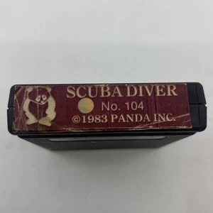 Scuba Diver Atari 2600, 1983, Panda Inc. 104 Working Rare Video Game Vintage - Picture 1 of 5