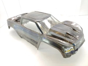 Custom Painted Dark Silvery Purple? Traxxas X-Maxx 1/5 Monster Truck Body Used - Picture 1 of 8