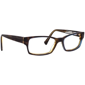 Lafont - Issy & La Eyeglasses Enzo 349 Havana/Blue Square Frame France 53-16 145 - Picture 1 of 6