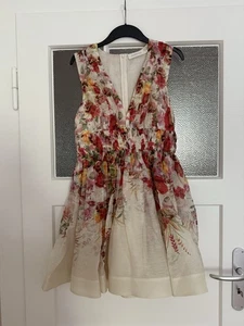 Kleid Zimmermann Wonderland Gr. 2 M 38 Blumen Beige - Bild 1 von 5