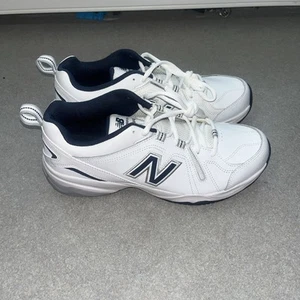 New Balance Mens 608 V5 MX608WN5 White Running Shoes Sneakers Size 9 2E - Picture 1 of 5