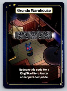 2025 Neopets Champions of Meridell Grundo Warehouse King Skarl Hero AVATAR Code - Picture 1 of 1
