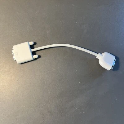 Genuine OEM Apple/Mac VGA to DVI Adapter Cable Mac Long Version - Image 1 of 4