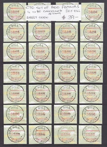 FRAMAS: SOMETHING DIFFERENT!!!!CTO 1c TO $9.99 (28) RARELY SEEN. BOX HILL - Picture 1 of 1