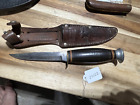 Vintage Edge Brand 437 knife with sheath Germany   (23122)