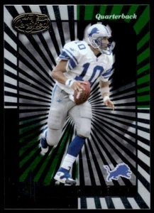 2000 LEAF CERTIFIED 2 STAR GREEN Charlie Batch Detroit Lions #115 - Picture 1 of 2