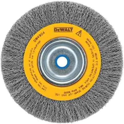 DEWALT 6 Inch Crimped Wire Wheel For Bench Grinder Premium Quality -  DW4905 - Image 1 of 3