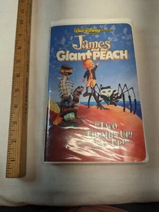 JAMES AND THE GIANT PEACH (VHS 1996) #7894 Richard Dreyfuss, Susan Sarandon - Picture 1 of 9