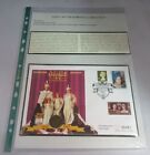 1937-1997 KING GEORGE VI CORONATION DIAMOND JUBILEE BUNC 3 PENCE COIN COVER PNC
