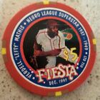 $5 Fiesta Casino Chip Black League Superstar Verdell "Lefty" Mathis Red Sox