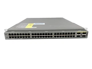 Cisco Nexus 3064-T N3K-C3064TQ-10GT 48-Port 10GbE & 4 QSFP+ Switch w/ PSU & Ears - Picture 1 of 5