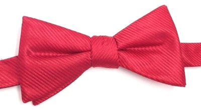 Vestido gravata borboleta ajustável terno clássico sólido vermelho masculino Countess Mara US$ 110 - Imagem 1 de 4