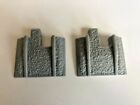 Fisher Price Geotrax Gray Road to Ground Transition Track Sections - 2 Pcs