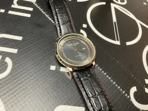 kenneth cole diamond watch With Leather Band - Picture 1 of 2