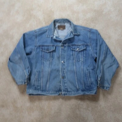 Port Authority Denim Jacket Men's XLarge Blue Denim - Image 1 of 4