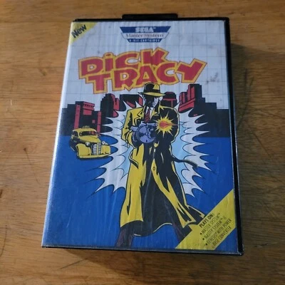 Dick Tracy (Sega Master System) No Manual Vintage Game 7057 US NTSC - Image 1 of 4
