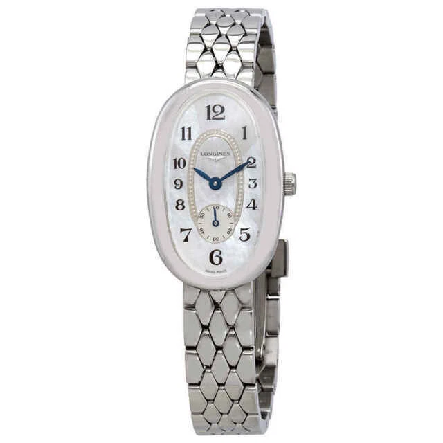 Longines Symphonette White Mother of Pearl Women's Watch - L2.306.4.83.6