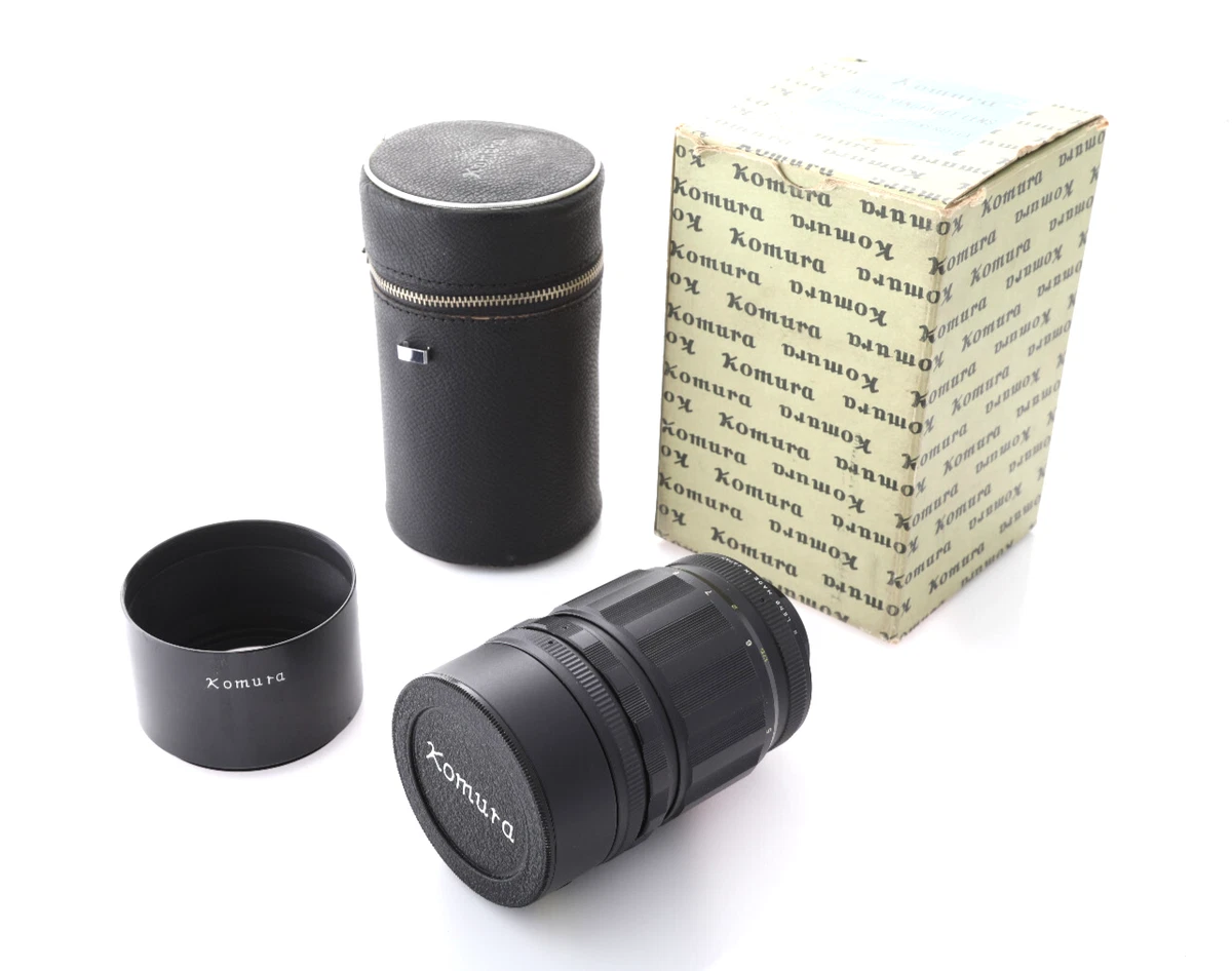 Komura-Tech Manual Focus Camera Lenses 135mm Focal for sale | eBay
