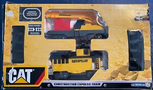 Caterpillar CAT Construction Express Motorized Toy Train Set 17ft of track