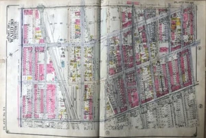 1924 Belcher Hyde Bay Ridge  Brooklyn NY 60th- 74th Street & 5-8th Av. Atlas Map - Picture 1 of 3