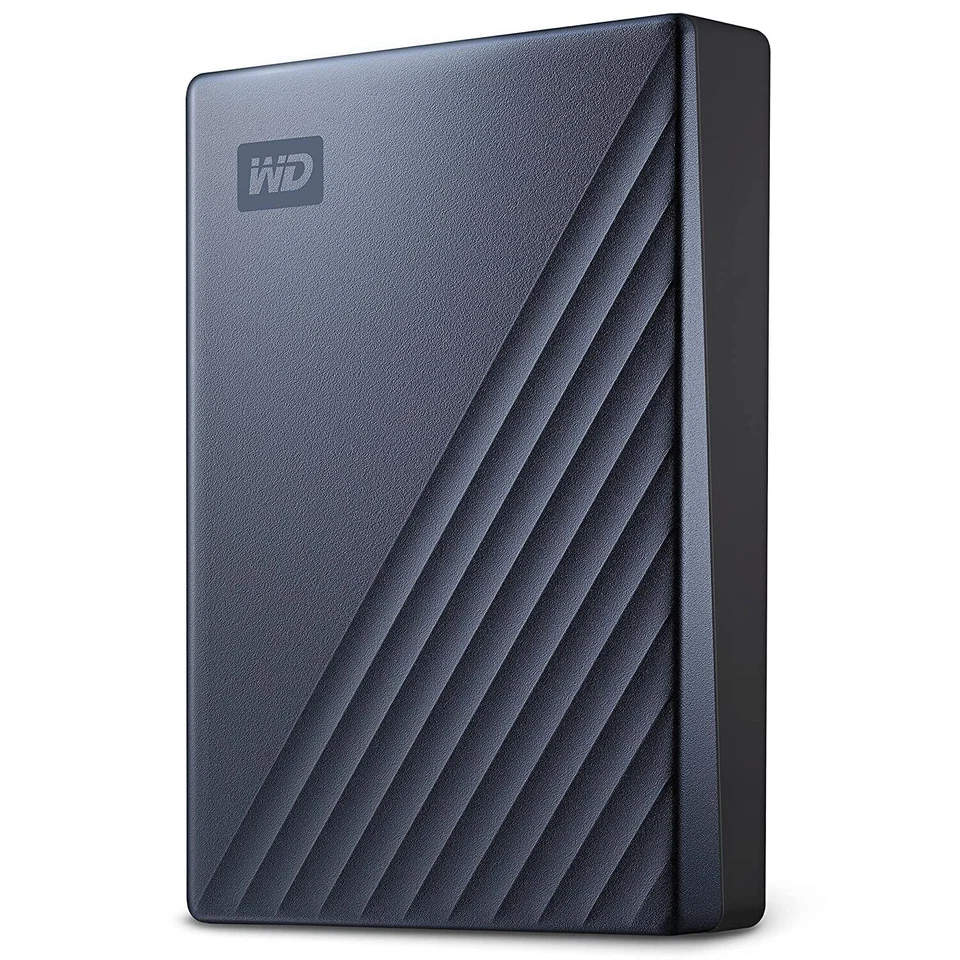 WD My Passport Ultra 5TB Blue USB-C/USB3.0 HDD 6,4cm 2,5Zoll Metal finish RTL po - Bild 1 von 1