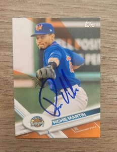 Richie Martin Signed 2017 Topps Pro Debut Orange 8/25 Oakland Athletics - Picture 1 of 1