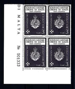 SMOM - 1966 - Soggetti vari - 3 T - Stemma del Gran Maestro Fra Angelo de Mojana - Imagen 1 de 1