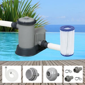 Bestway Kartuschenfilter Filter Pumpe Poolreinigung Filteranlage Pool 5678l/h - Bild 1 von 11