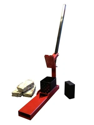 PAPER LOG MAKER BRIQUETTE KINDLING MAKER NEWSPAPER FIRE LOGS WOODBURNER ECO FUEL - Image 1 of 4