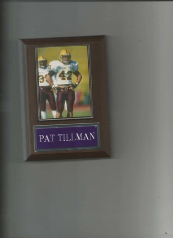 PAT TILLMAN PLAQUE FOOTBALL ARIZONA STATE SUN DEVILS NCAA Cover